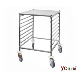 Carrello in acciaio inox...