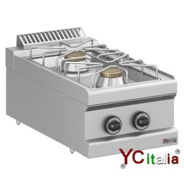 Cucina piano cottura 2 fuochi a gas kw 13977,00 €977,00 €Cucine da banco F.A.R.H. Snc Di Bottacin Antonio & C