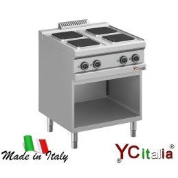 Cucina su mobile a quattro...