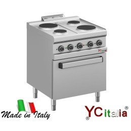 Cucina su mobile a quattro...