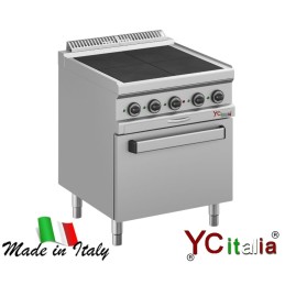 Cucina con 4 piastre quadrate ribassate e forno ventilato3.052,00 €3.052,00 €Friggitrici elettrica snack professionali profondita 600F.A.R.H. Snc Di Bottacin Antonio & C