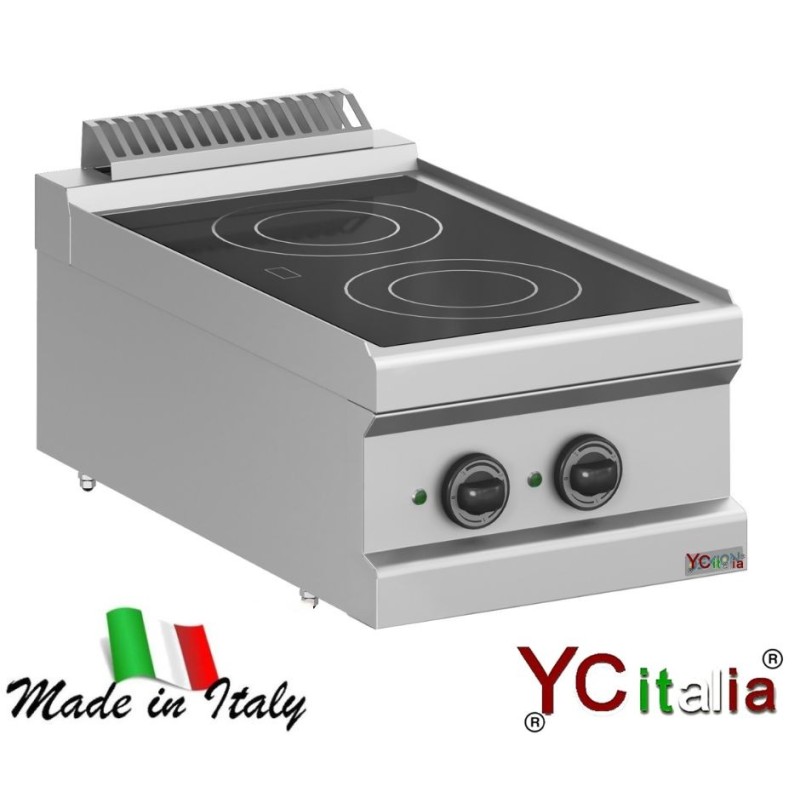 Cucina da appoggio in vetroceramica