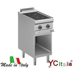 Cucina in vetroceramica su mobile aperto1.285,00 €1.285,00 €vetroceramica ed induzioneF.A.R.H. Snc Di Bottacin Antonio & C