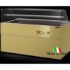 Banco pasticceria L 1802 x P 940 x H1064 a due ripiani