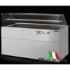 Banco pasticceria L 1802 x P 940 x H1064 a due ripiani