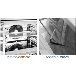 Ritiro fiera Abbattitore surgelatore 3 teglie +3°C / - 18°C. -40°C