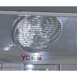 Armadio congelatore 3 porte nero