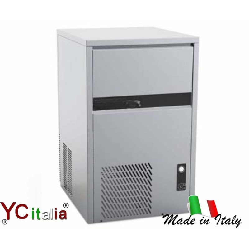 Fabbricatore di ghiaccio 40 kg cubetto pieno