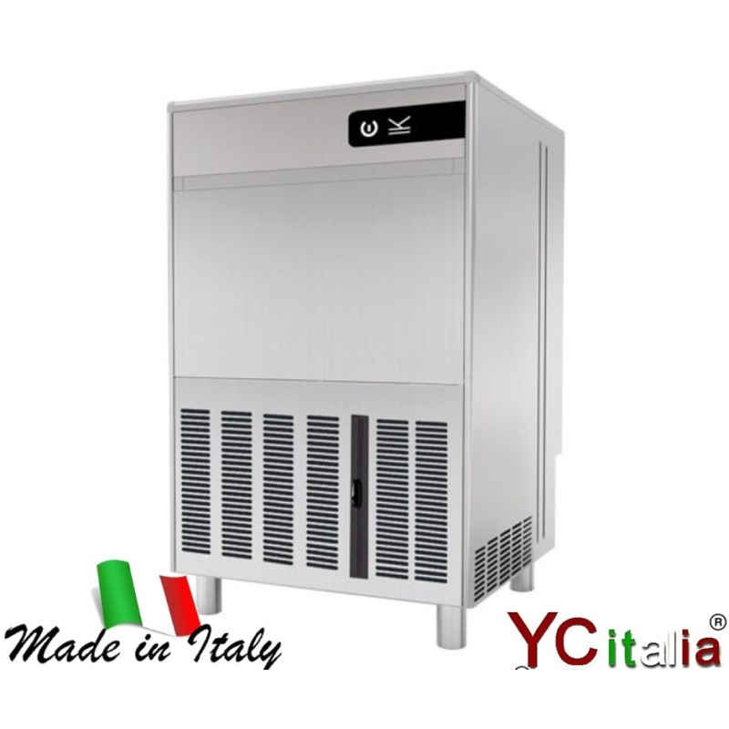 Fabbricatore di ghiaccio 60 kg 600x585x880 mm|Produttori di ghiaccio cubetto vuoto