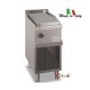 Fry top a gas con piastra rigata da 8 kW|Fry top a gas professionale profondita 900