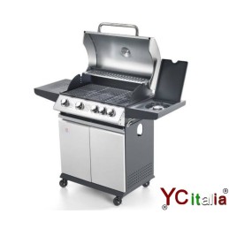 Barbeque a gas 4 zone