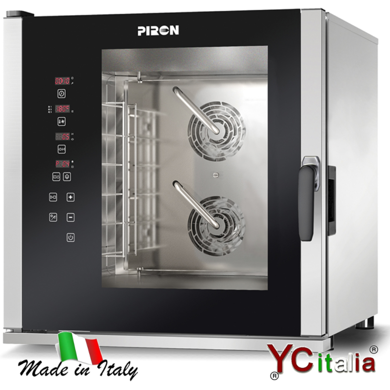 Forno elettrico 6 teglie controllo digitale gastronomia pasticceria