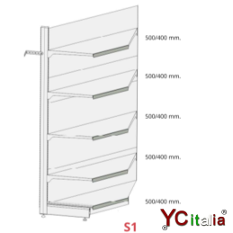 Scaffale ad angolo H2160...