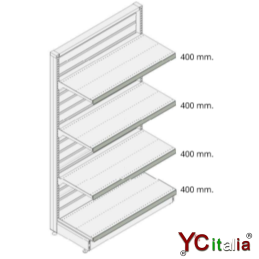 Scaffale murale H2160 P500...