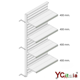 Scaffale composizione a gondola|Scaffalature per alimentari
