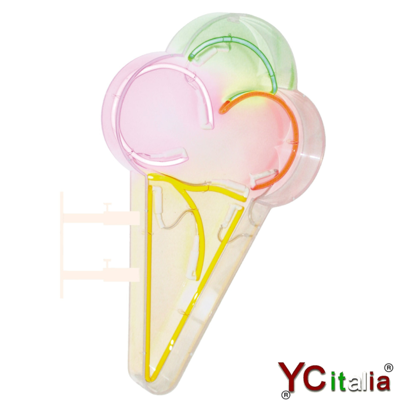 Cono gelato neon cm 47 x 85 h|Insegne luminose