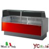 Espositore a vetri dritti 2480x895x1200 con motore remoto