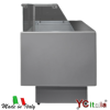 Espositore neutro a vetri dritti 2960x895x1200 con motore remoto
