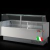Espositore a vetri dritti 2960x895x1200 con motore remoto