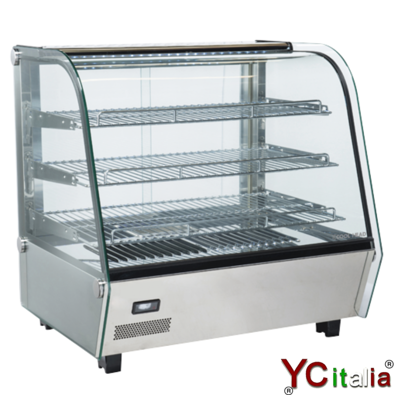 Vetrina riscaldata 692x582x685h|Vetrine da banco riscaldate 3 piani