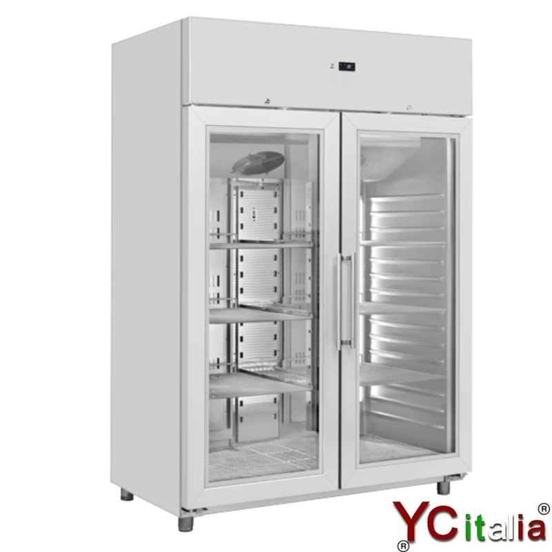 Armadio frigo 1200 Lt porte a vetro dim 1400x824x2045 h|Armadi frigo 1400 litri