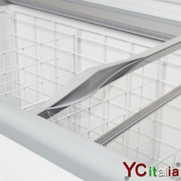 Congelatore a isola 2500x858x892|Congelatori con porte vetro scorrevoli