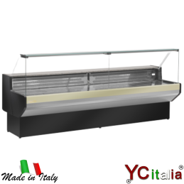 Banco refrigerato salumi e formaggi vetri dritti 1040x910x1290