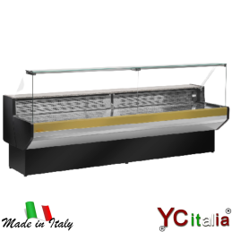 Banco refrigerato salumi e formaggi vetri dritti 1040x910x1290