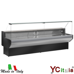 Banco refrigerato salumi e formaggi vetri dritti 1040x910x1290|Vetrine profondità 900 ventilate