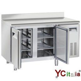 Tavolo refrigerato 2 porte ventilato 1350x700x950