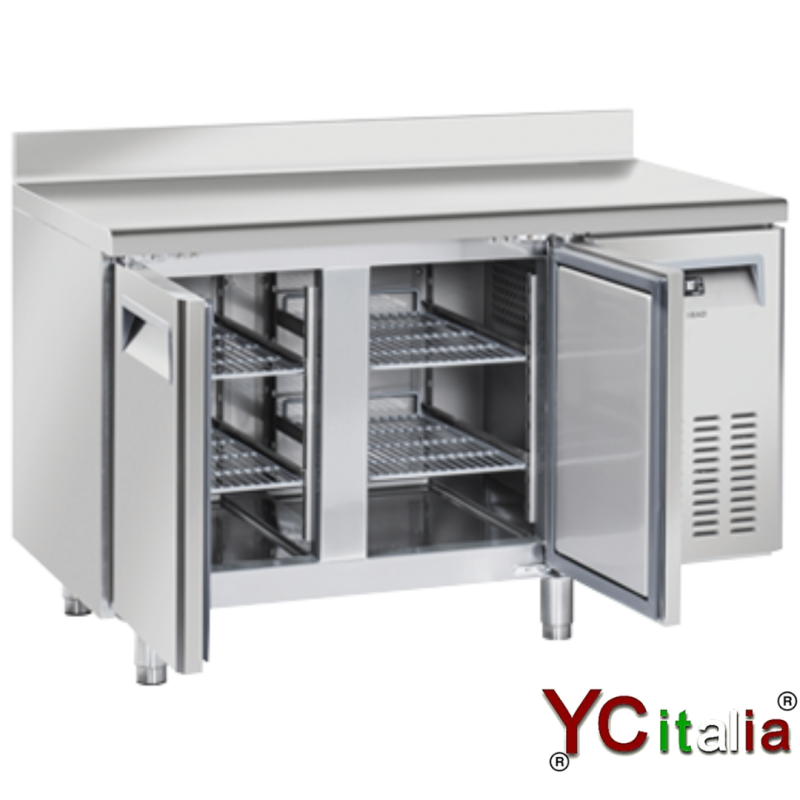 Tavolo refrigerato con alzatina 1350x600x950