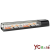 Vetrina espositore refrigerato sushi 1797x387x240