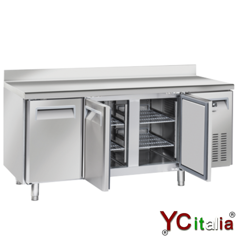 Tavolo refrigerato 1800x600x950 h|Banchi refrigerati in acciaio profondita 600