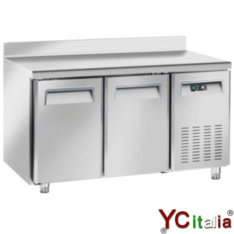 Tavolo refrigerato pasticceria con alzatina 1500x800x950