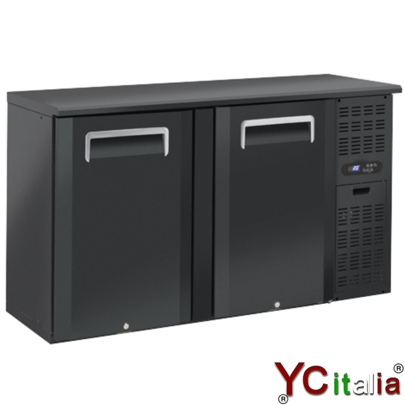 Frigorifero per bibite 2 porte battenti|Vetrinette basse per bibite