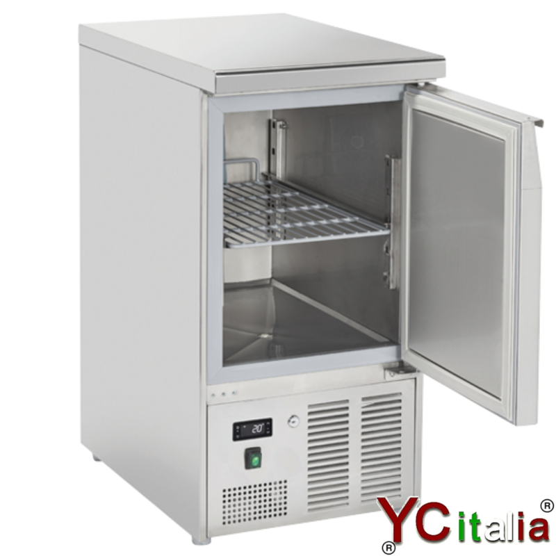 Saladette 1 porta piano liscio  450x700x887h|Saladette 1 porta