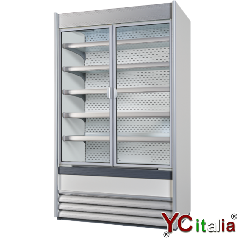 Vetrina refrigerata murale con porte scorrevoli 1510x635x2096