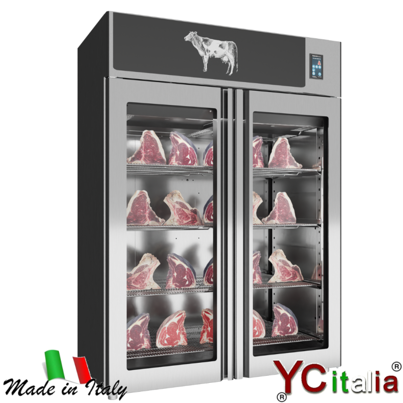 Armadio inox per frollatura carne