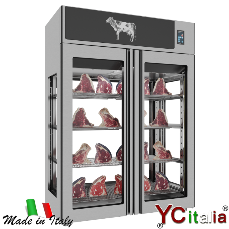 Armadio per stagionatura carne panoramico