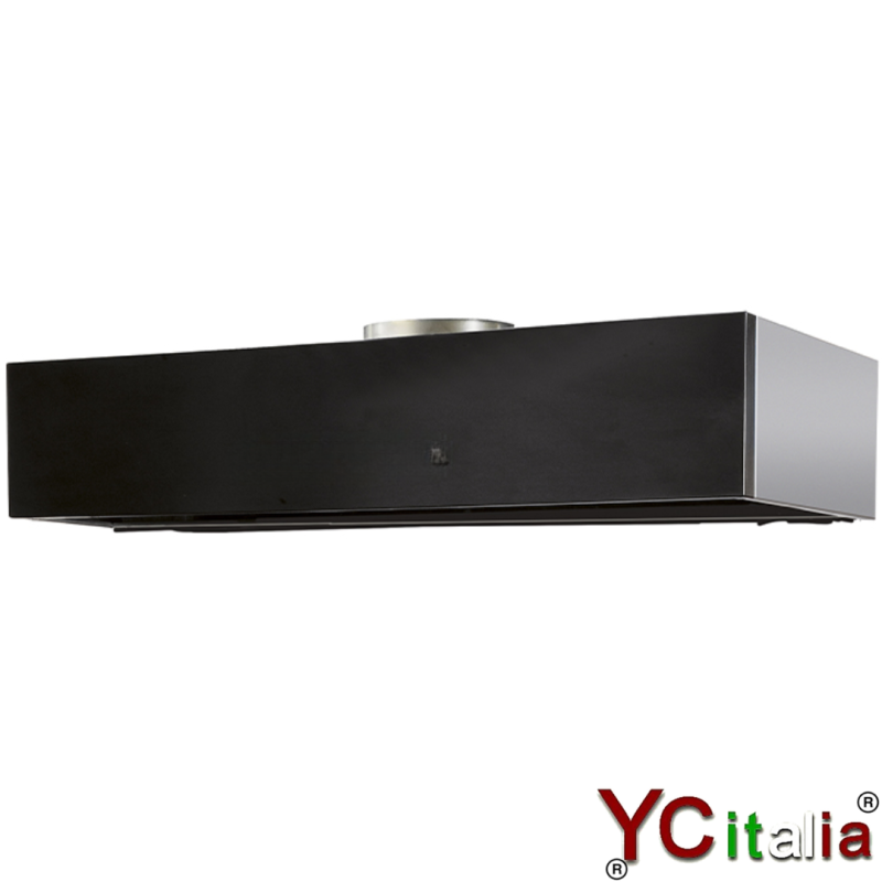 Cappa inox con filtri no aspiratore