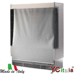 Murale refrigerato 2580x765x2030 per frutta e verdura|Espositori murali profondità 800