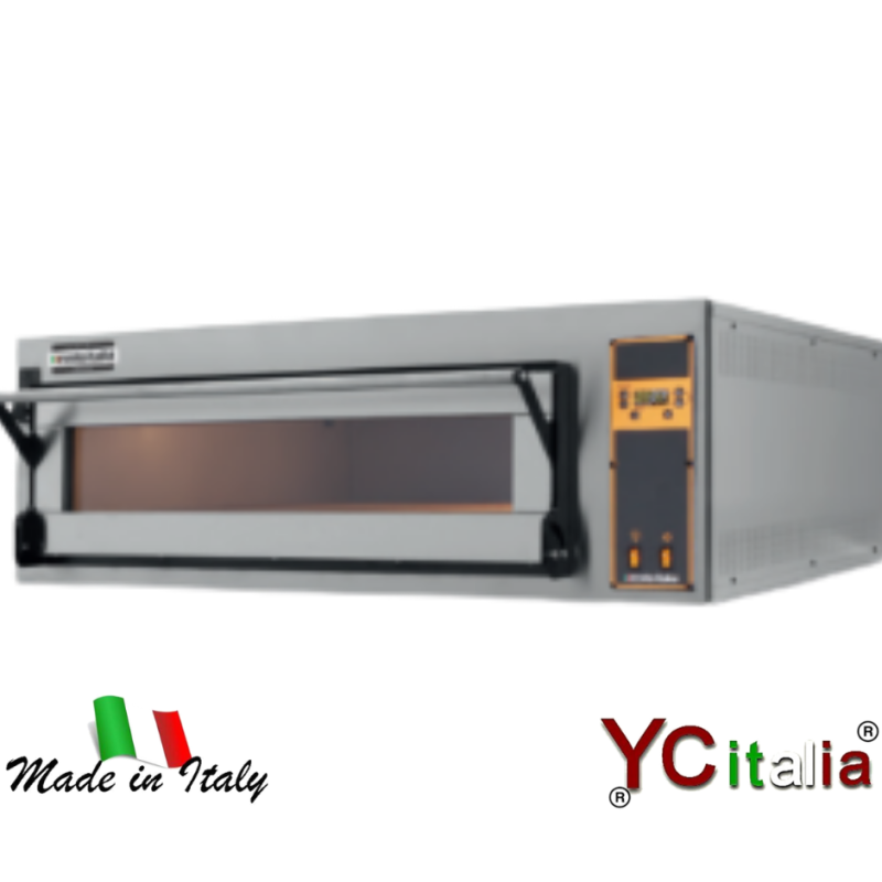 Forno elettrico multifunzione per pizza in teglia TRD LINE 6H ø40 Cm
