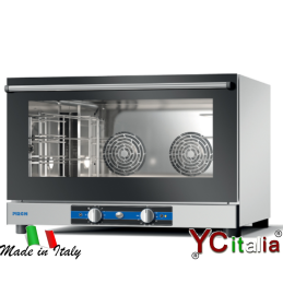 Caboto forno manuale 4 teglie 12x2|Forno manuale convenzione a vapore diretto per pasticceria
