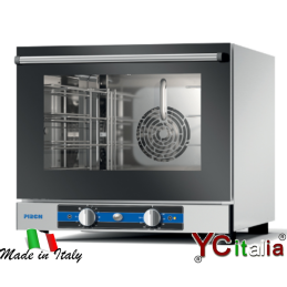 Caboto forno manuale 4 teglie 9X4|Forno manuale convenzione a vapore diretto per pasticceria