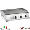 Fry top triplo liscio 840x500|Fry top liscio elettrico da banco