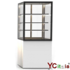 Vetrina espositiva riscaldata 600x600x1400mm