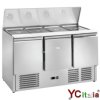 Saladette con 3 porte 1365x700x876h