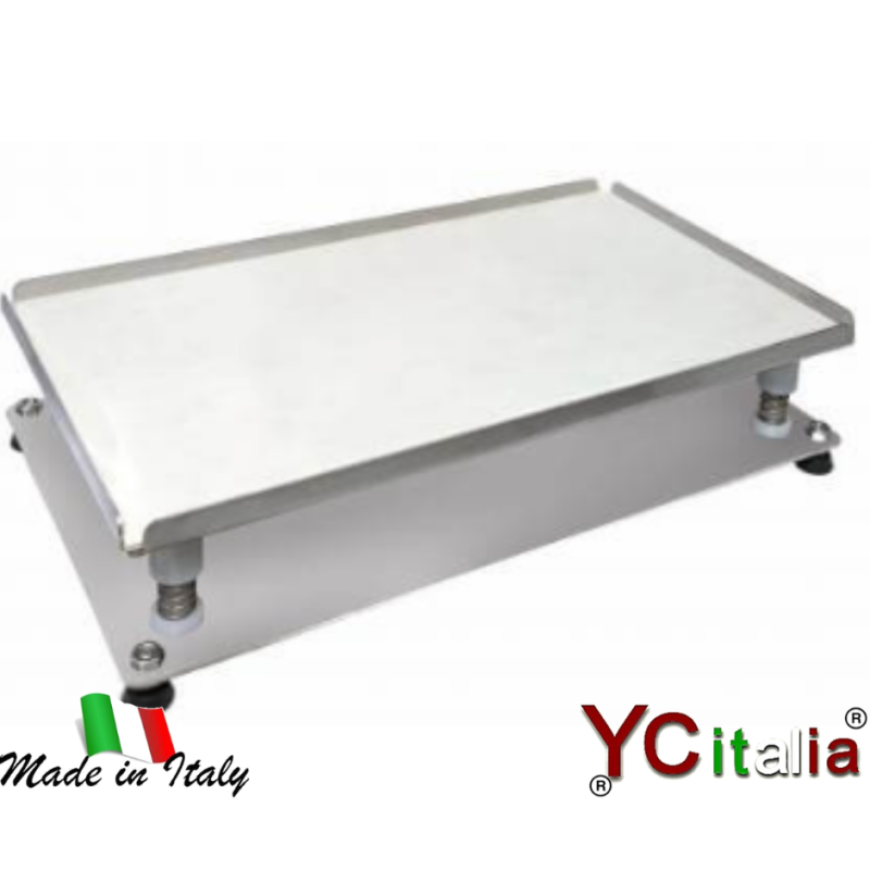 tavola vibrante da banco con piano 60x40 cm