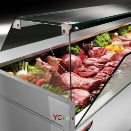 Espositore refrigerato L3830 x P1175 x H1200 vetri dritti
