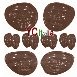 5,00 €F.A.R.H. Snc Di Bottacin Antonio & CPolyethylen Stempel für SchokoladeStampi praline cupola spirale per cioccolatini